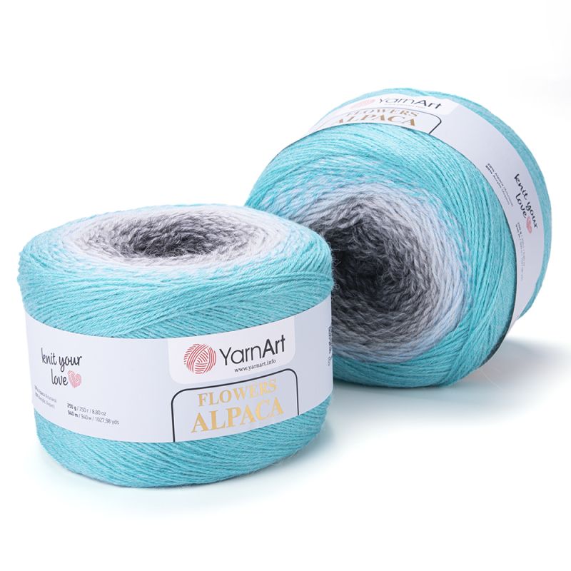 Příze Flowers Alpaca - 412 YarnArt