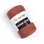 Příze Macrame Cotton - cihlová