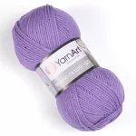 Příze Merino De Luxe 50 - světle fialová