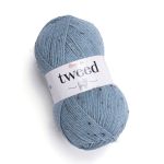 Příze Tweed -  zelenomodrá