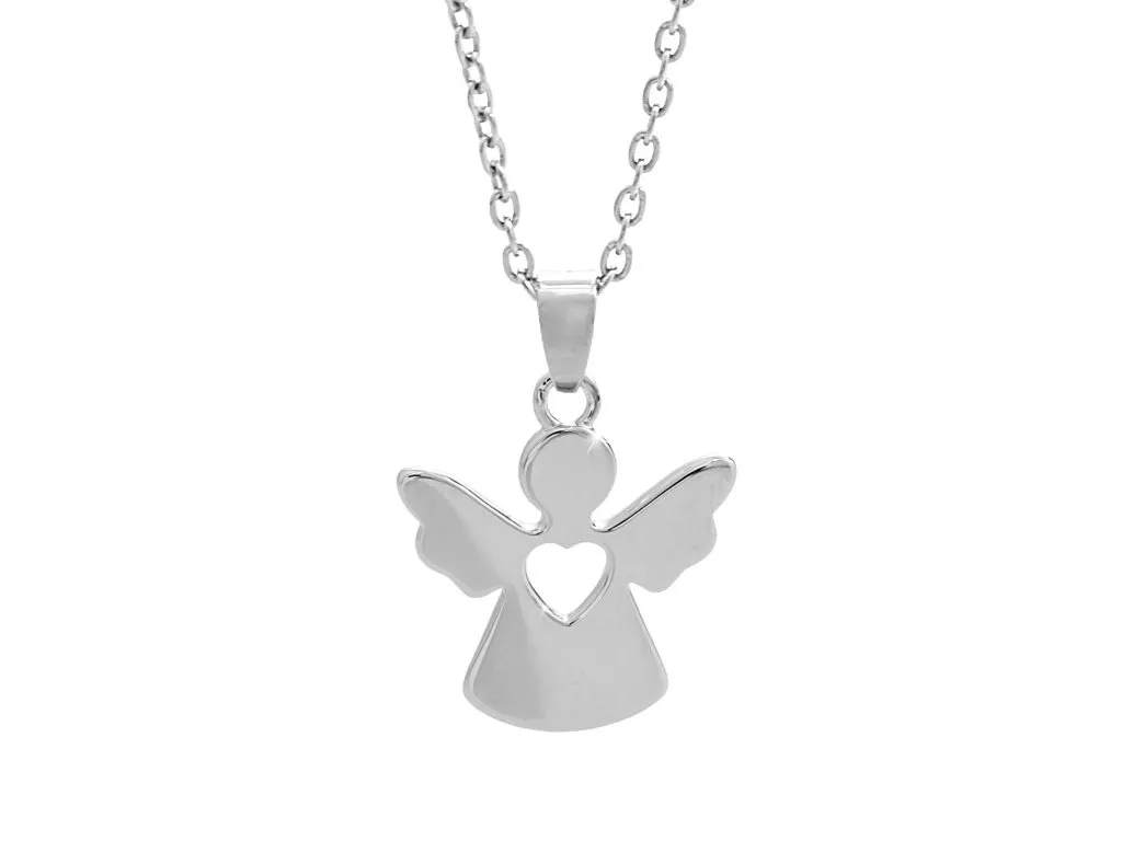Stříbrný náhrdelník anděl JSB BIJOUX