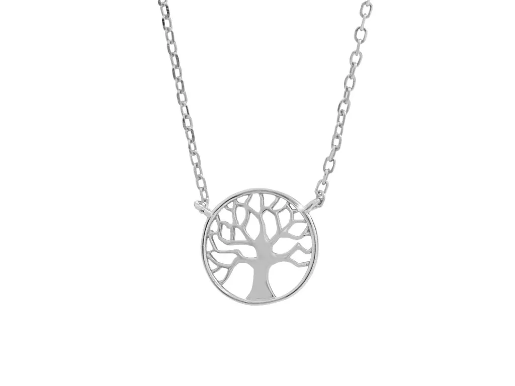 Stříbrný náhrdelník mini strom života JSB BIJOUX