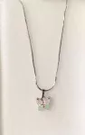 Stříbrný náhrdelník motýlek Swarovski JSB BIJOUX