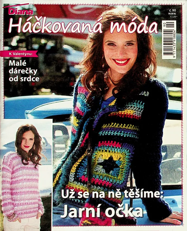 Časopis DIANA - háčkování