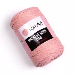 Macrame Cord 3mm - lososová
