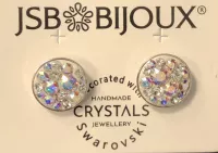 Náušnice kolečko 11mm  Swarovski