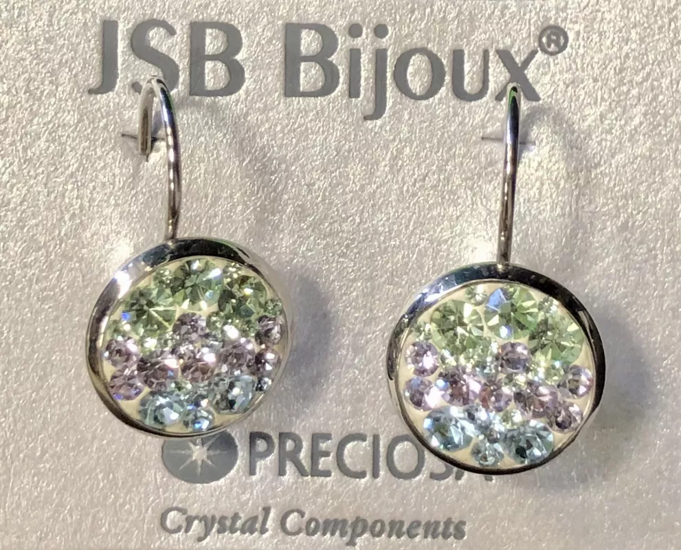 Náušnice ve hmotě vystínované Preciosa JSB BIJOUX
