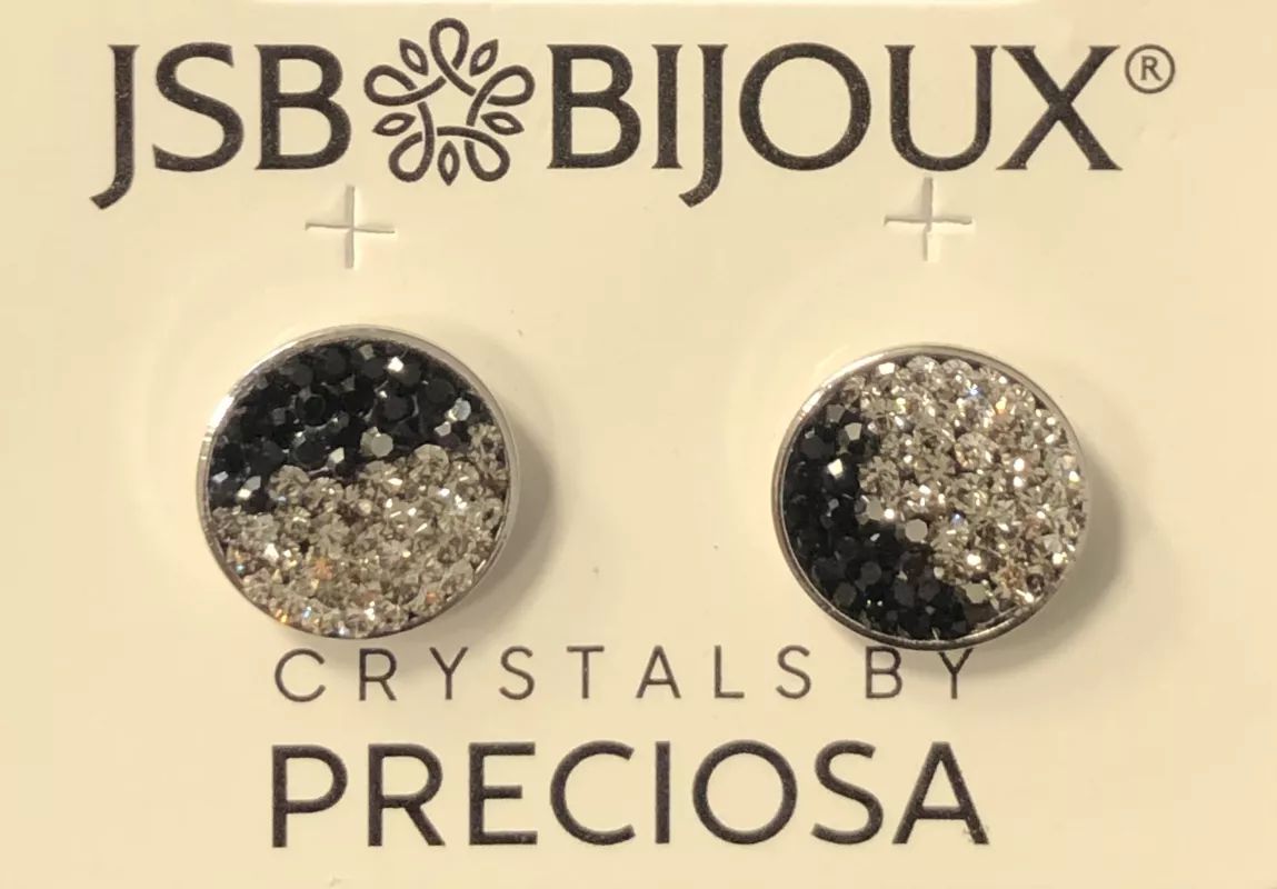 Náušnice vystínované Preciosa JSB BIJOUX