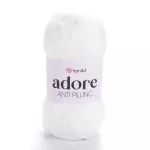 Příze Adore - bílá