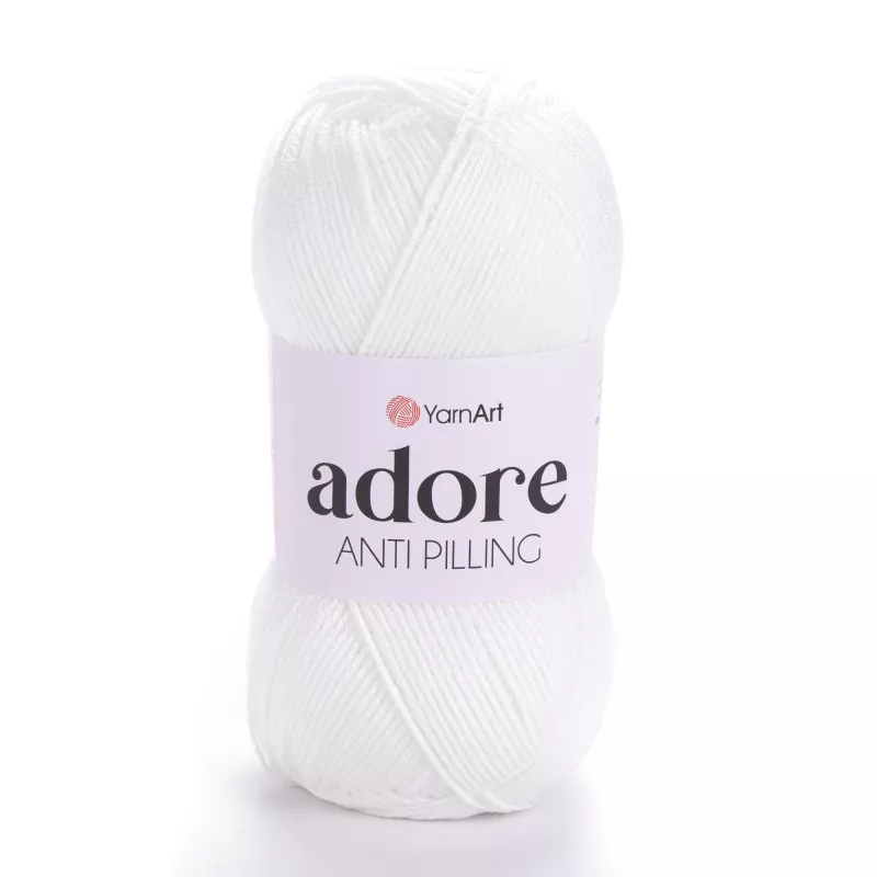 Příze Adore - bílá YarnArt