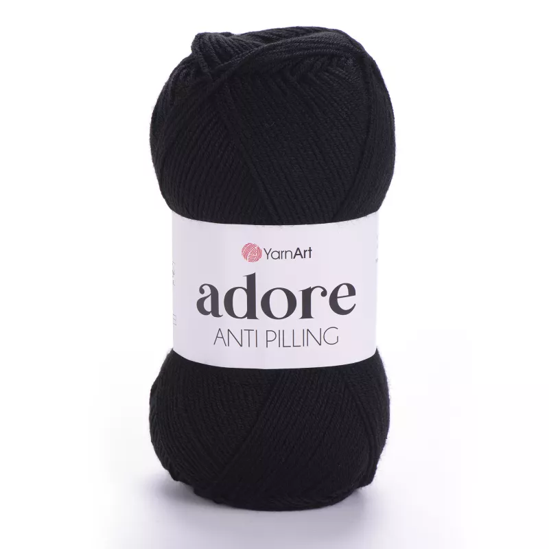 Příze Adore - černá YarnArt