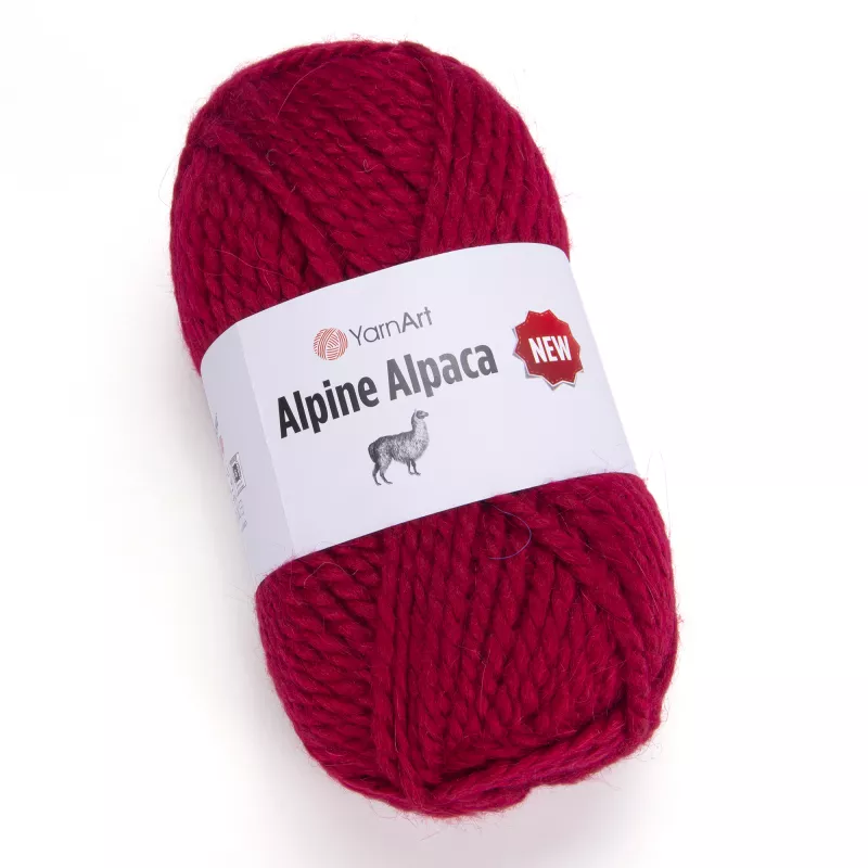Příze Alpine Alpaca - červená YarnArt