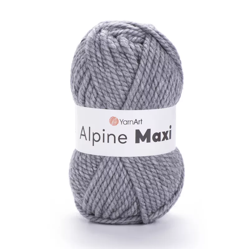 Příze Alpine Maxi - šedá YarnArt