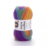 Příze Angora Active - barevná