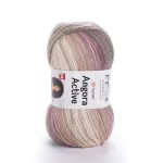Příze Angora Active - růžovobéžová