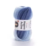 Příze Angora Active - tmavě modrá