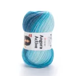 Příze Angora Active - tyrkysová