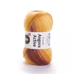 Příze Angora Active - zlatá