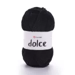 Příze Dolce - černá