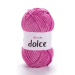Příze Dolce - fialovorůžová
