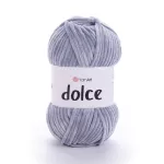 Příze Dolce - středně šedá