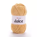 Příze Dolce - světle hořčicová