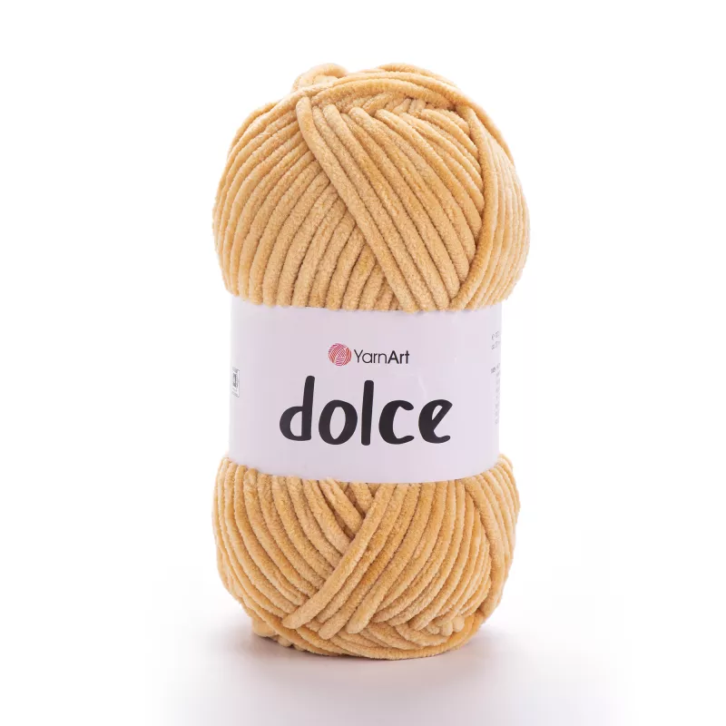 Příze Dolce - světle hořčicová YarnArt