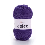 Příze Dolce - tmavě fialová 2