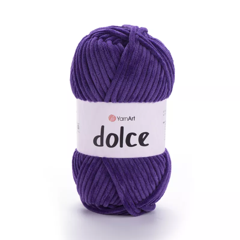 Příze Dolce - tmavě fialová 2 YarnArt