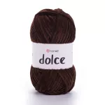 Příze Dolce - tmavě hnědá
