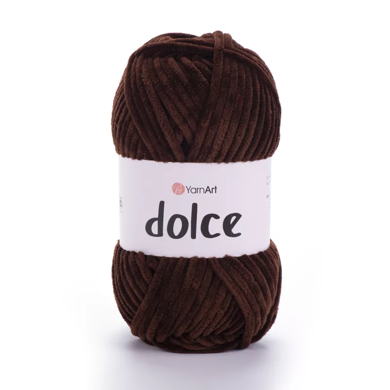 Příze Dolce - tmavě hnědá YarnArt
