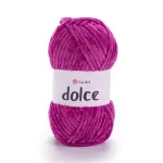 Příze Dolce - tmavší fialovorůžová