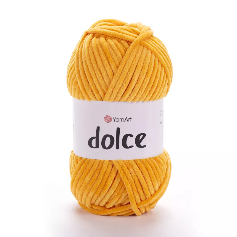 Příze Dolce - žlutooranžová YarnArt