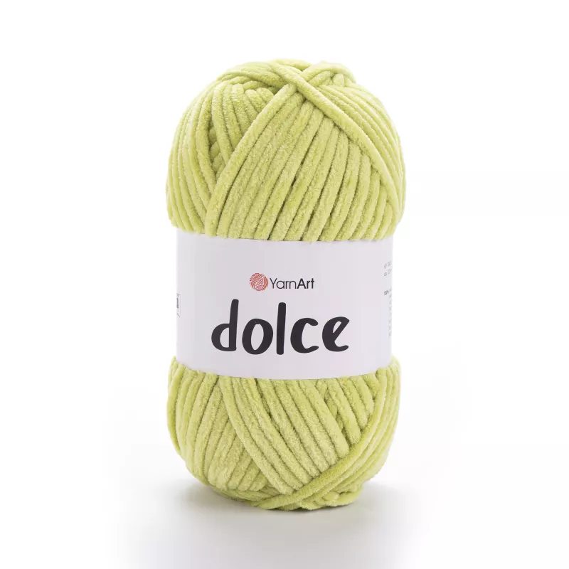 Příze Dolce - žlutozelená YarnArt