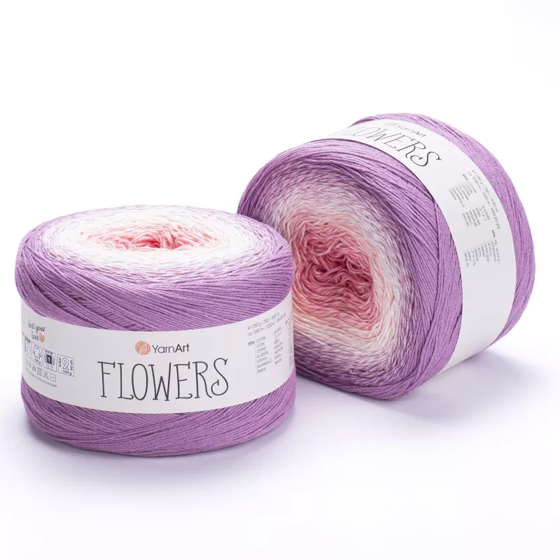 Příze Flowers - 305 YarnArt