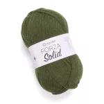 Příze Forza Solid - khaki zelená
