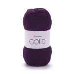 Příze Gold - tmavě fialová YarnArt