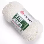Příze Jeans Bamboo - smetanová