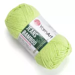 Příze Jeans Bamboo - světle zelená