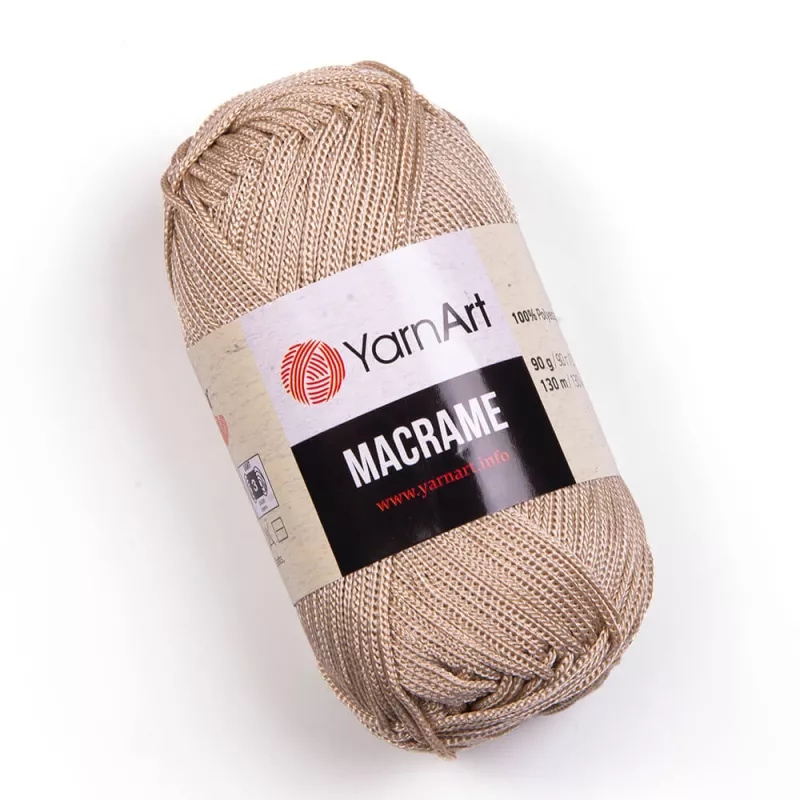 Příze Macrame - světle béžová YarnArt