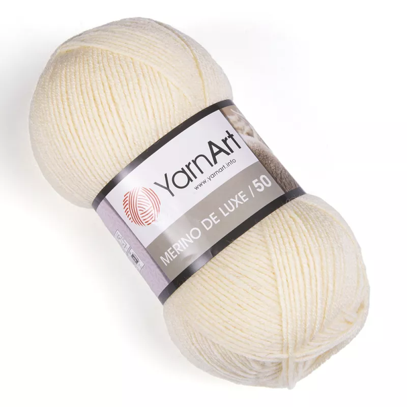 Příze Merino De Luxe 50 - světle žlutá YarnArt