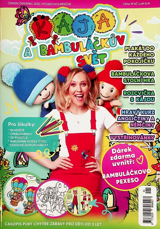 Časopis KÁJA A BAMBULÁČKŮV SVĚT Kawaii Production s.r.o.