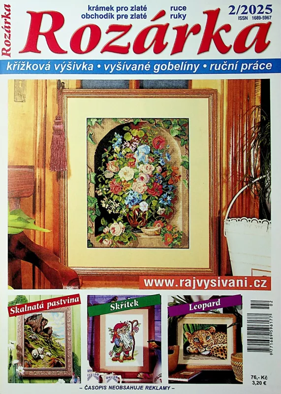 Časopis ROZÁRKA - vyšívání Petr Vala
