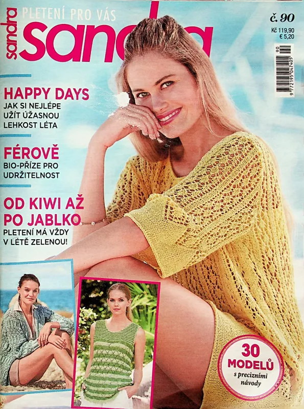Časopis SANDRA - pletení