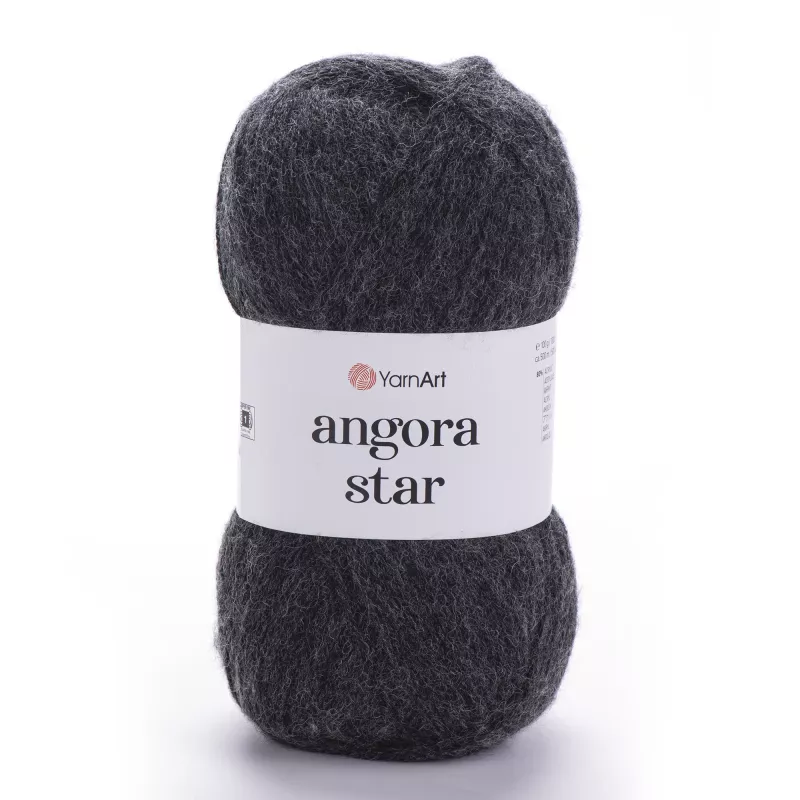 Příze Angora Star - antracitová YarnArt