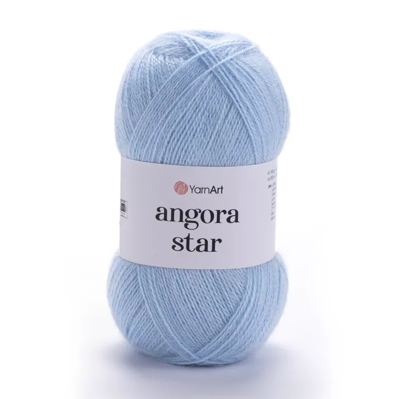 Příze Angora Star - bleděmodrá YarnArt