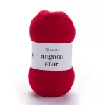 Příze Angora Star - razivě červená
