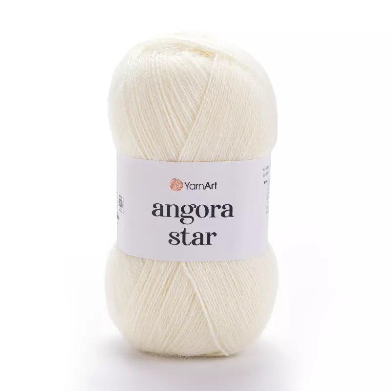 Příze Angora Star - smetanová YarnArt