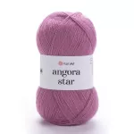 Příze Angora Star - starorůžová