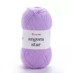 Příze Angora Star - světle fialová